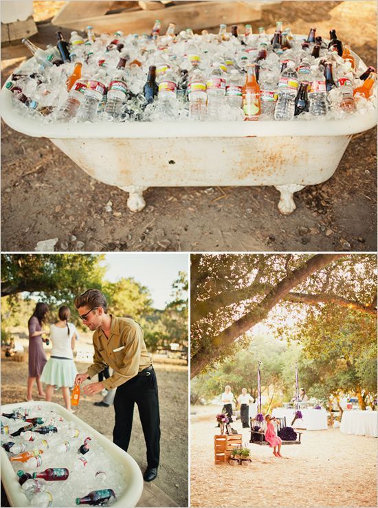 Clever and Creative Summer Drink Stations