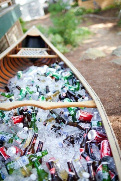 Clever and Creative Summer Drink Stations