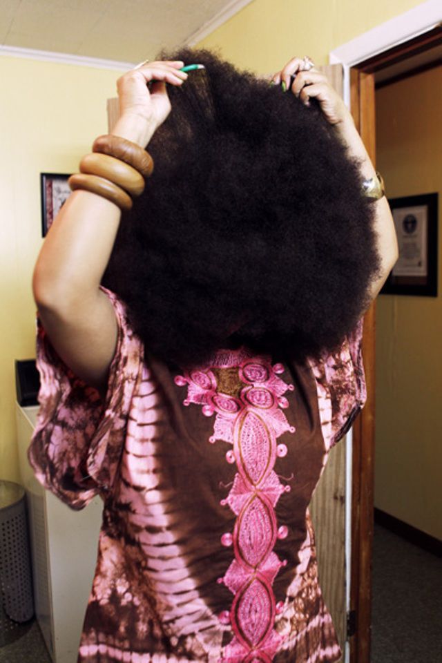 The Woman with the Guinness World Record Hair Do