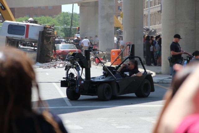 An Inside Look at the “Transformers” Movie Set