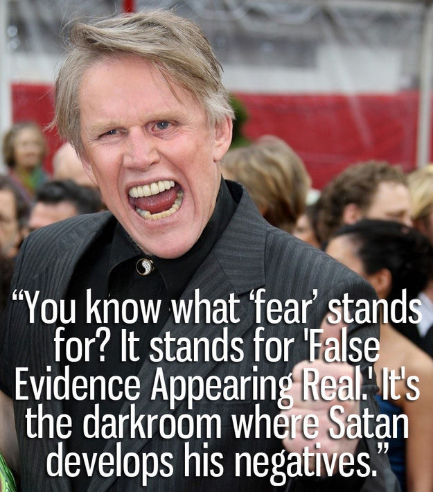 The Funniest Quotes from Gary Busey