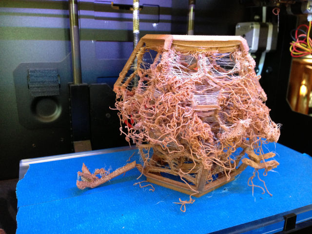 This Is What a 3D Printing Fail Looks Like