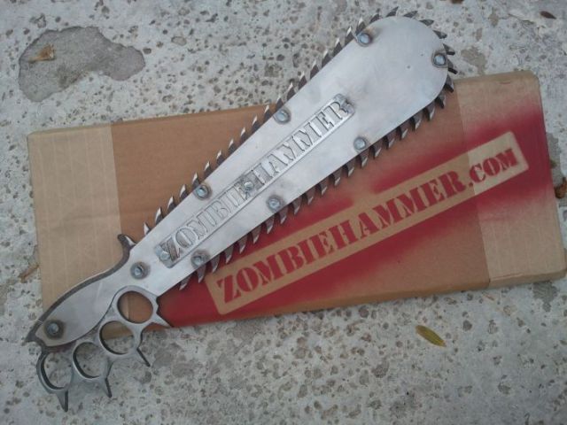 Awesome Anti-Zombie Knives from Zombiehammer