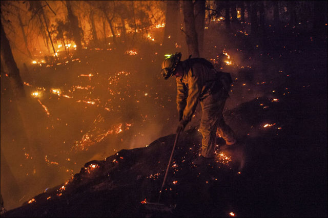 Enormous Forest Fires Devastate Yosemite National Park