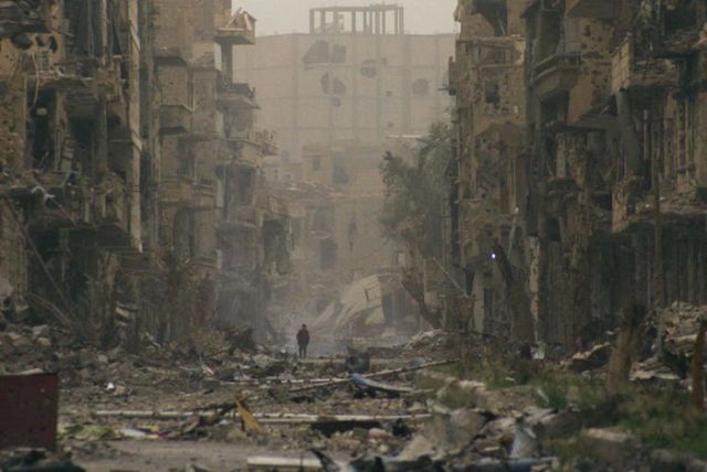 The Devastation and Destruction in Syria