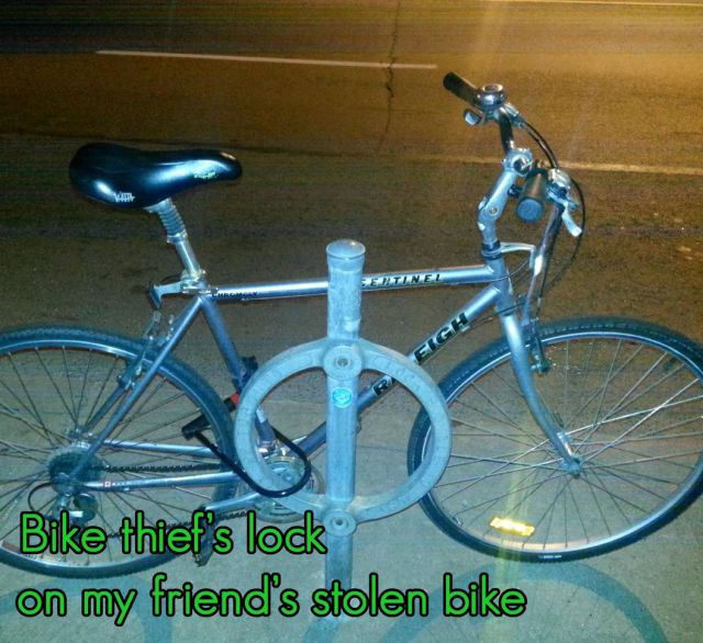 Guy Teaches Bike Thief a Valuable Lesson…