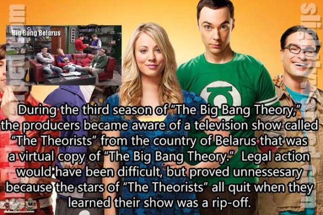 Things You May Never Have Heard about Your Favortie TV Shows