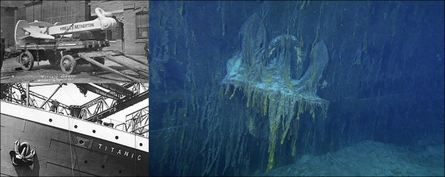 Undersea Photos of the Titanic Wreckage