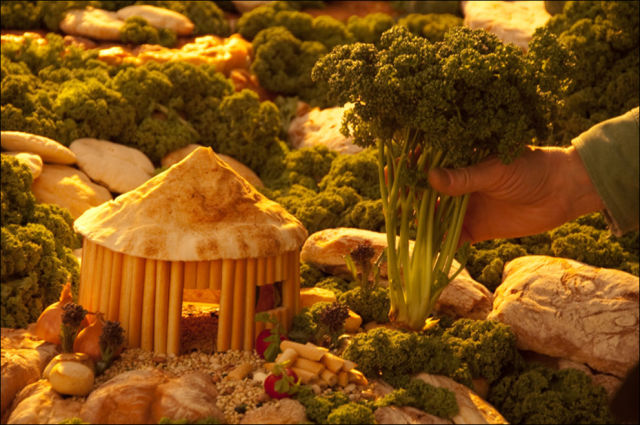 Awesome Photos of Landscapes Made Entirely Out of Food