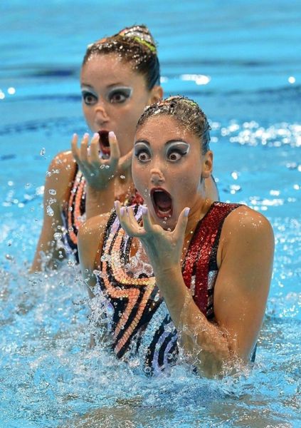 Amusing Facial Expressions of Athletes Caught in Action