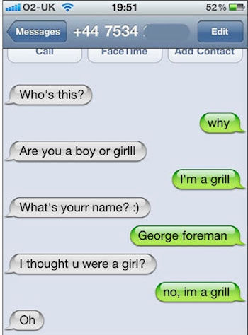 Hilarious Responses to Wrong Number Texts