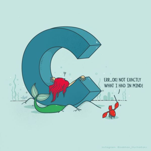 Cleverly Executed Illustrative Word Play
