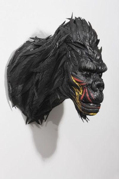 Used Car Tyres Transformed into Fascinating Sculptures