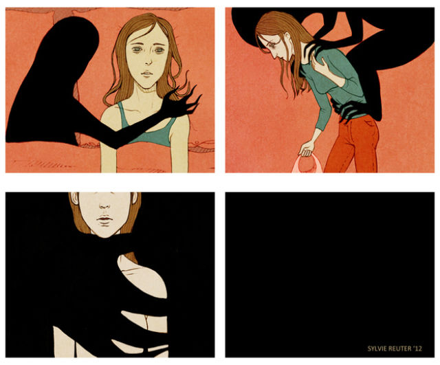 Illustrative Cartoon Images Capture the Essence of Depression (24 pics
