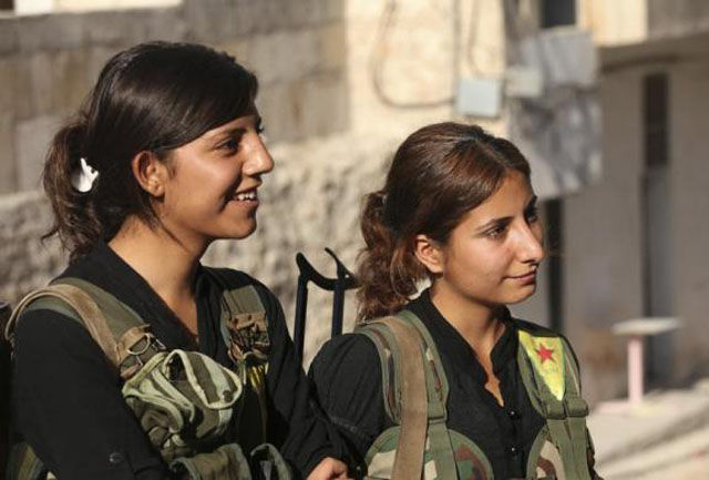 Women Join the Rebellion as Soldiers in Syria