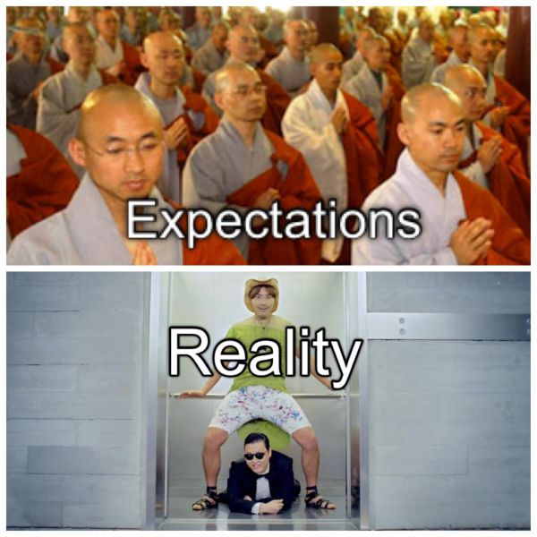 The Sad Fact of Real Life vs. Your Expectations