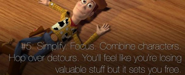 Pixar’s Rules to Live By for Great Movie Storytelling