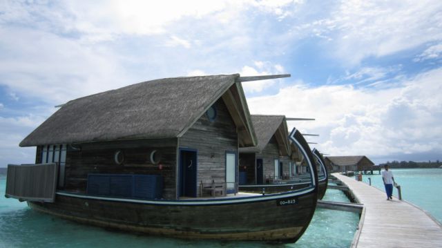 An Unusual and Enticing Boat Hotel in the Maldives