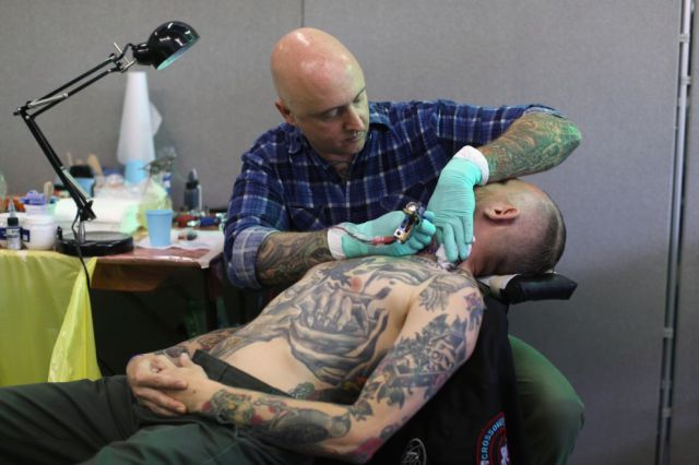 Tattoo Lovers Flock to London for the International Tattoo Festival