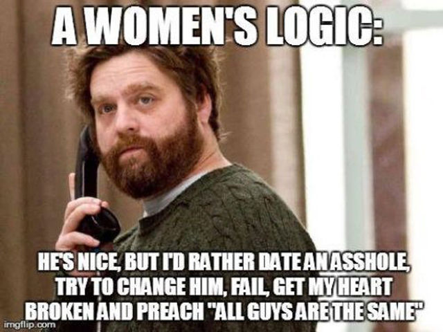 A Woman’s Logic Defies Reason