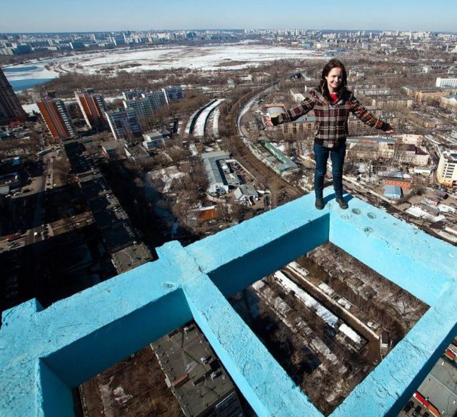 These People Must be Mad to Climb These Structures