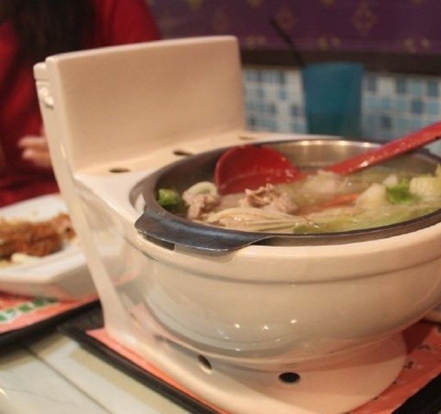 Would You Eat Out Your Food Out of a Toilet?