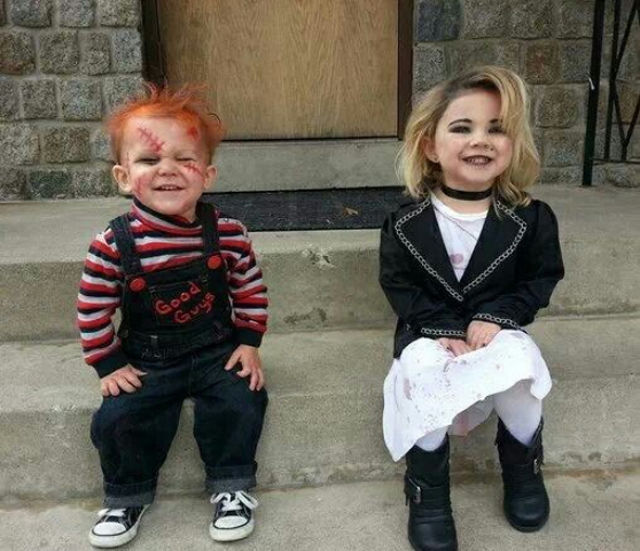 Kiddie Halloween Costumes That Parents Had Some Fun with