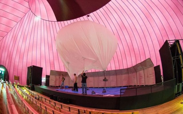 The World’s First Fully Inflatable Concert Hall