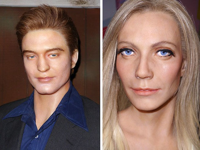 A Few Truly Terrible Wax Sculptures of Hollywood Stars