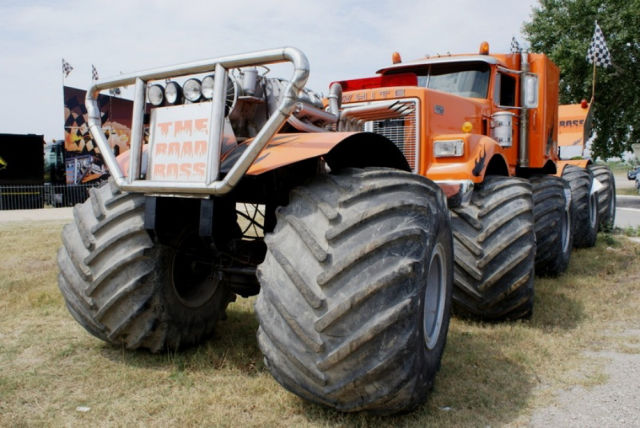 Massive Wheels That You Don’t Want to Get in the Way of