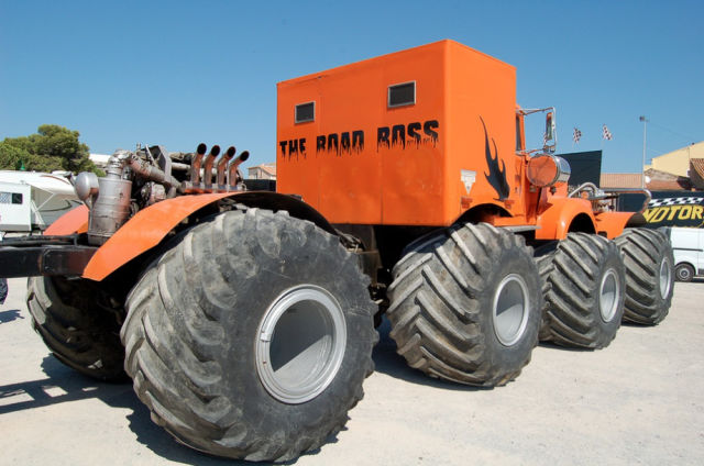Massive Wheels That You Don’t Want to Get in the Way of