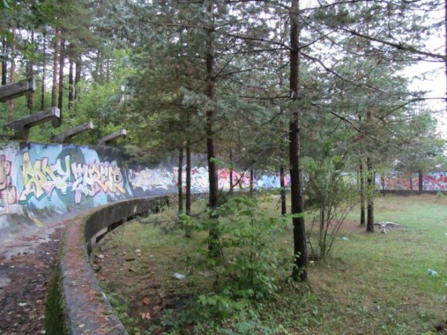 Long-Forgotten and Neglected Bosnian Bobsleigh Track