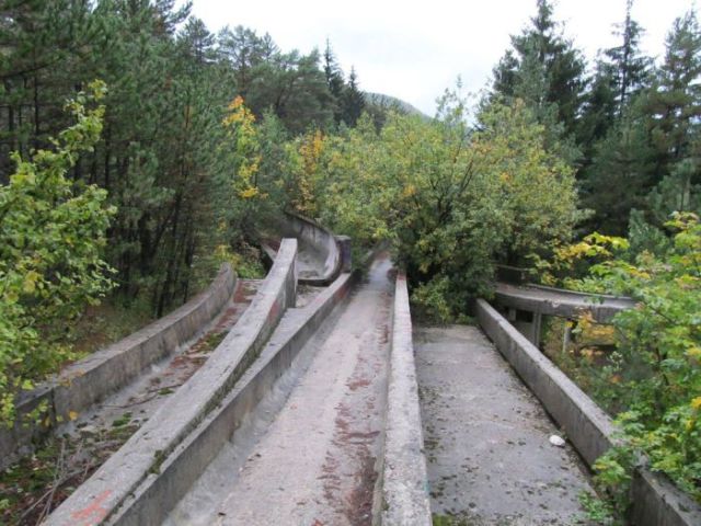 Long-Forgotten and Neglected Bosnian Bobsleigh Track