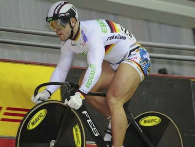 The German Athlete with the Gigantic Legs