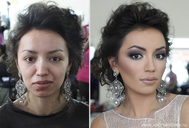 Russian Girls Look Dramatically Different after Makeup