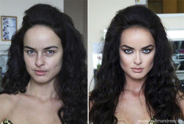 Russian Girls Look Dramatically Different after Makeup