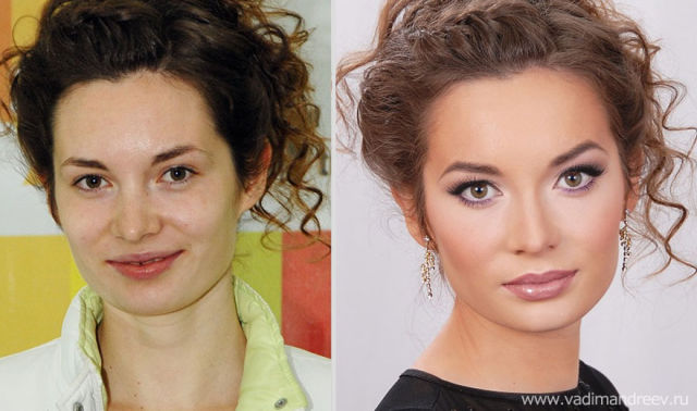 Russian Girls Look Dramatically Different after Makeup