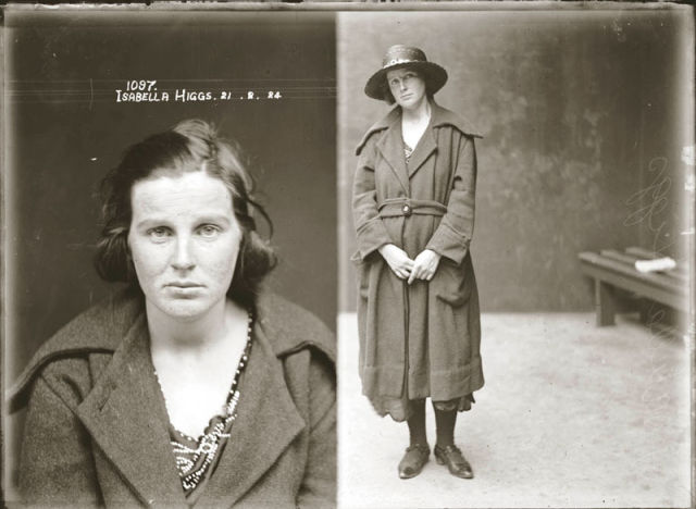 Vintage Mug Shots of 1920s Criminals