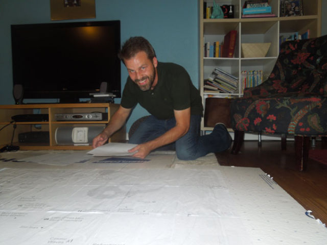 Man Recreates Map of Disneyland as a Wearable Costume for Halloween