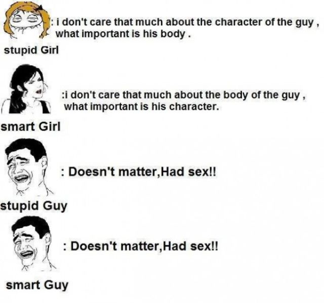 Guys Have Their Own Way Of Doing Things