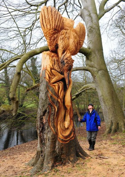 Amazing Sculptures You Won’t Believe Are Actually Made from Wood