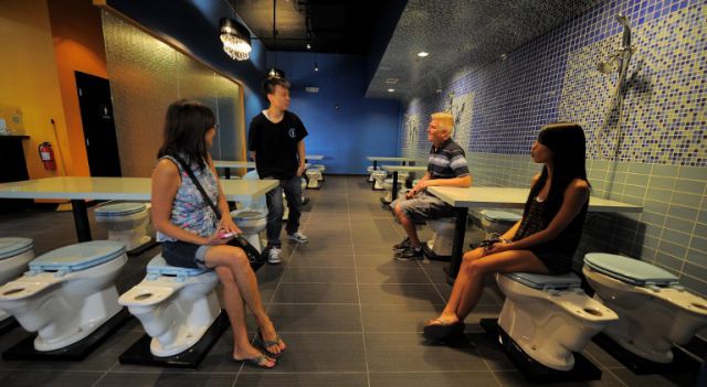 New Toilet-Themed Restaurant in America