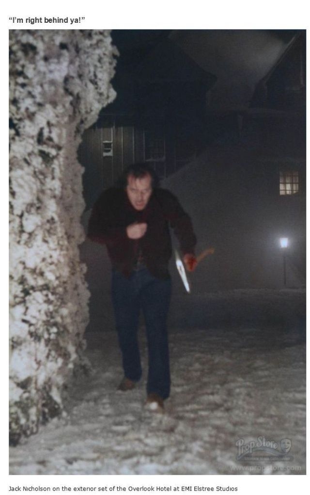 On Set and Behind-the-Scenes of “The Shining”