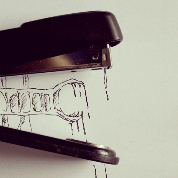Simple Yet Effective Art Pieces Made from Everyday Items