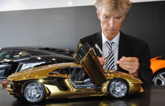 The Gold Lamborghini Model That Is Super Pricey
