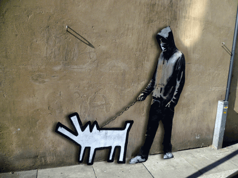 Banksy’s Street Art Gets the GIF Treatment