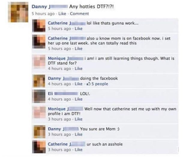 Dumb and Dorky Facebook Posts