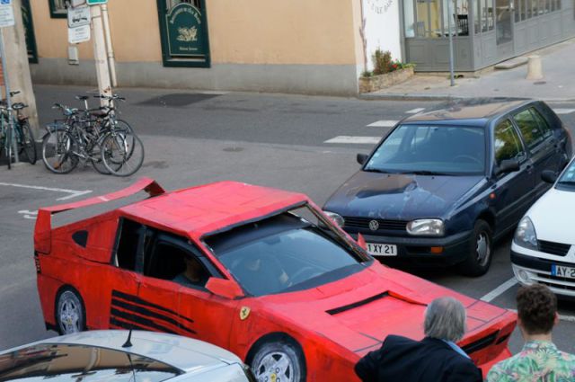 How to Instantly Convert Your Car into a Ferrari
