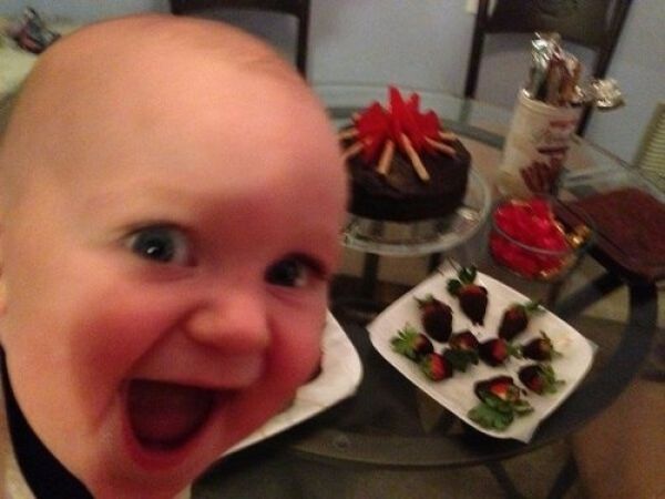 Babies Who Totally Get Food Addiction