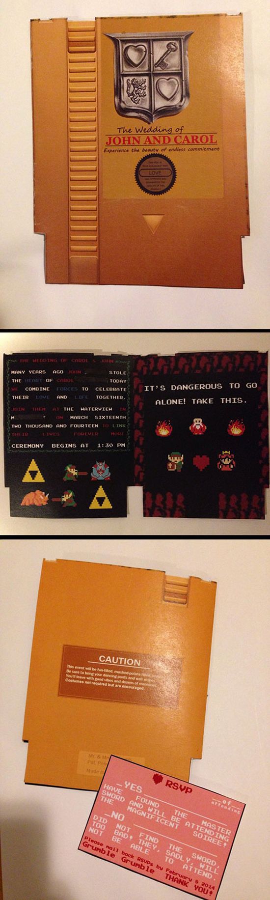 Wedding Invitation Designs That are Super Geeky